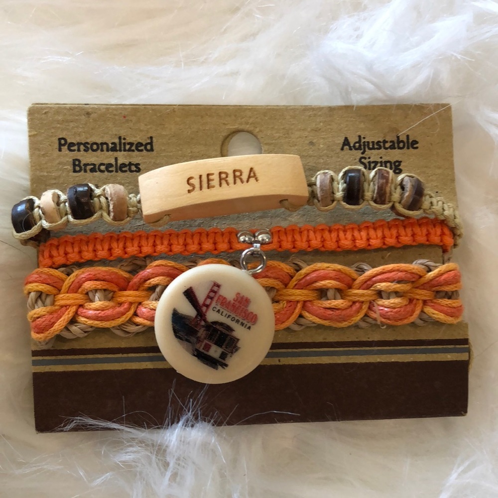 Hand Made San Francisco SIERRA Bracelet Set of 3